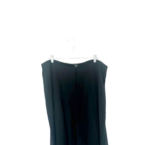 Eileen Fisher‎ Dress Pants Black Relaxed Office Work Career Straight Leg Large - Picture 3 of 12